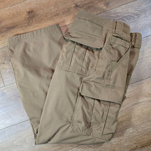 Under Armour Storm Tactical Elite Cargo Pants Men’s 42x30 Tan Ripstop 1265491